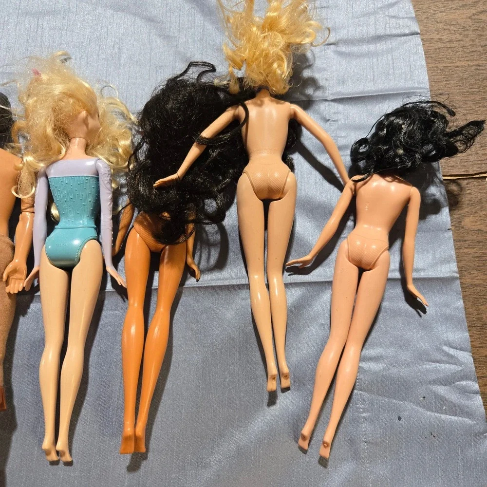 Disney Princess Doll Lot Ariel Elsa Tiana Cinderella Snow White Flynn Rider‎ 7pc